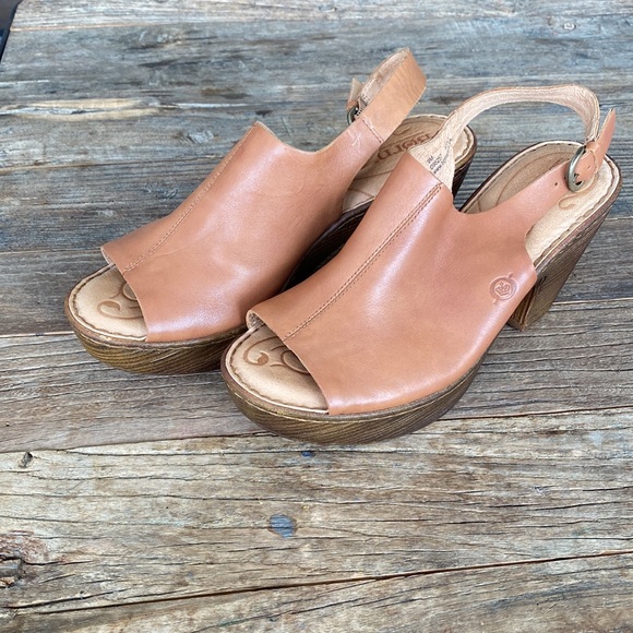 BORN -  shoes Women - Canna cognac (9) - Picture 4 of 13